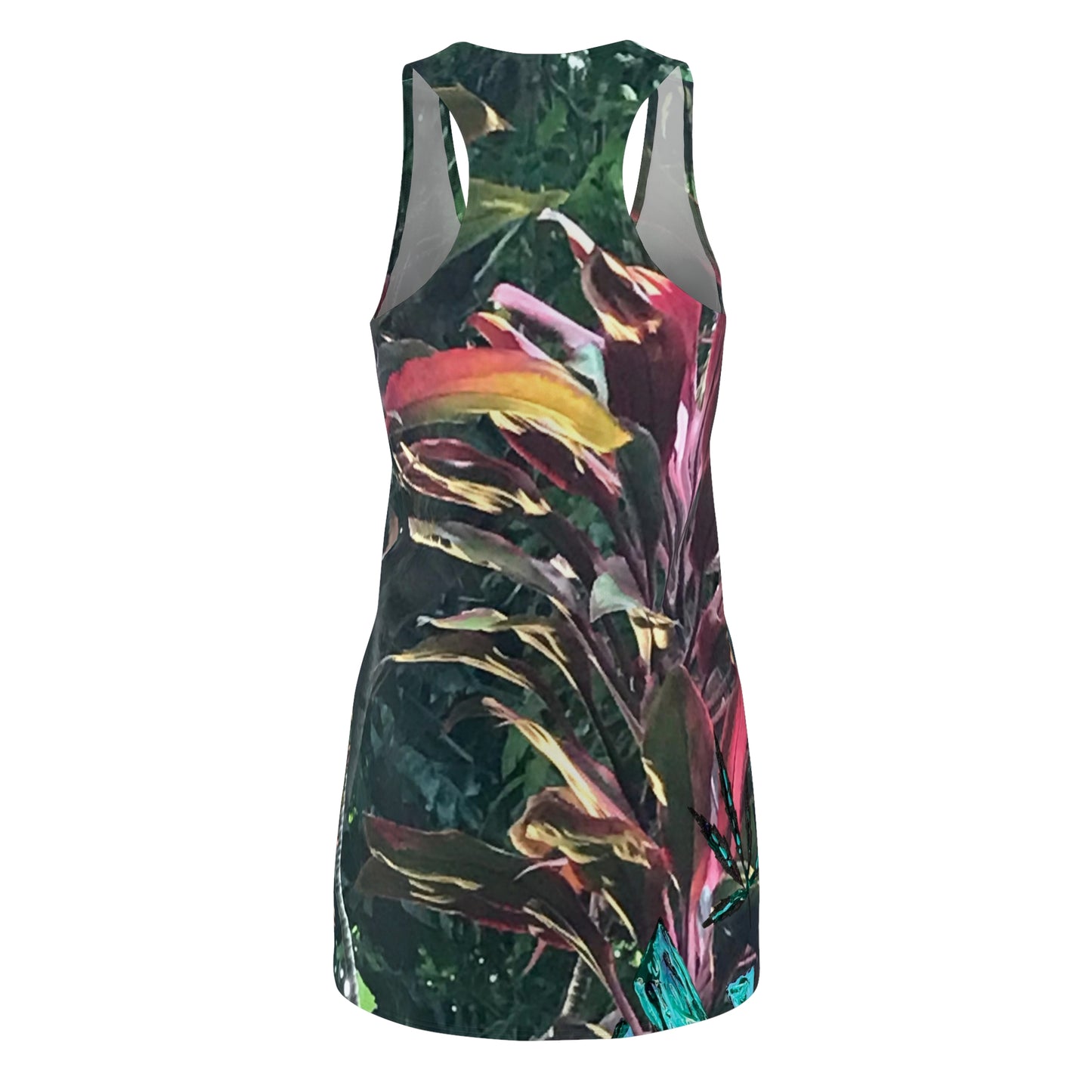 Women's Cut & Sew Racerback Dress (AOP)