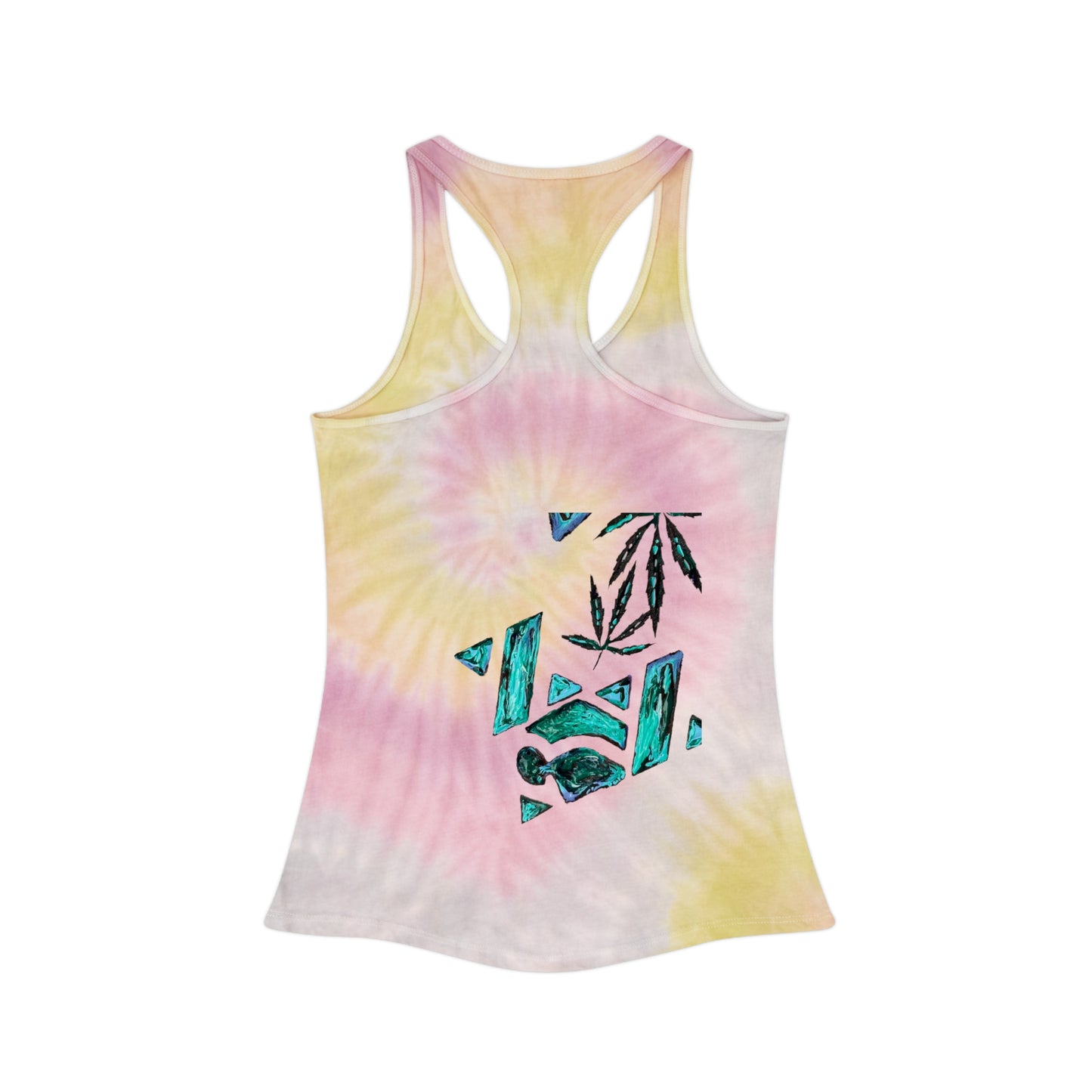 Tie Dye Racerback Tank Top