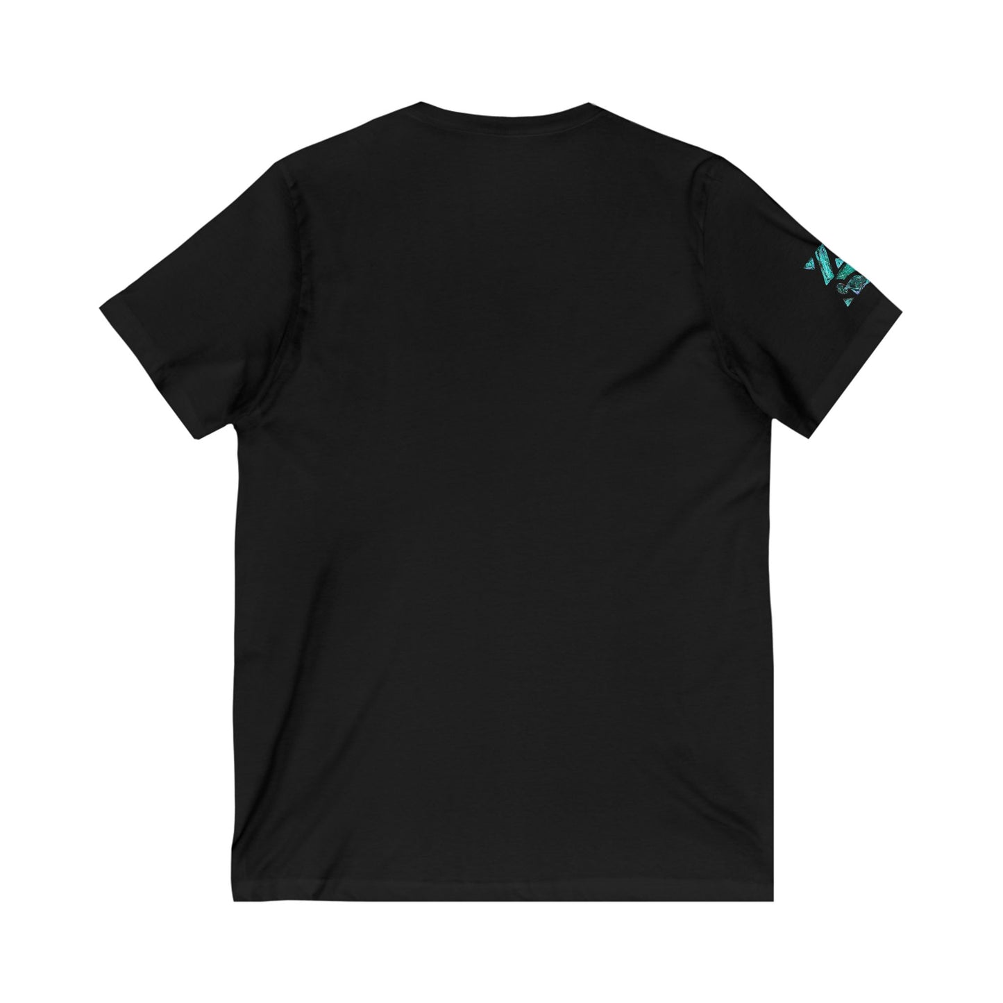 Unisex Jersey Short Sleeve V-Neck Tee