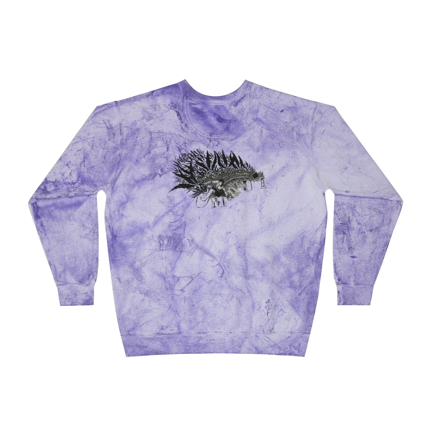 Unisex Color Blast Crewneck Sweatshirt