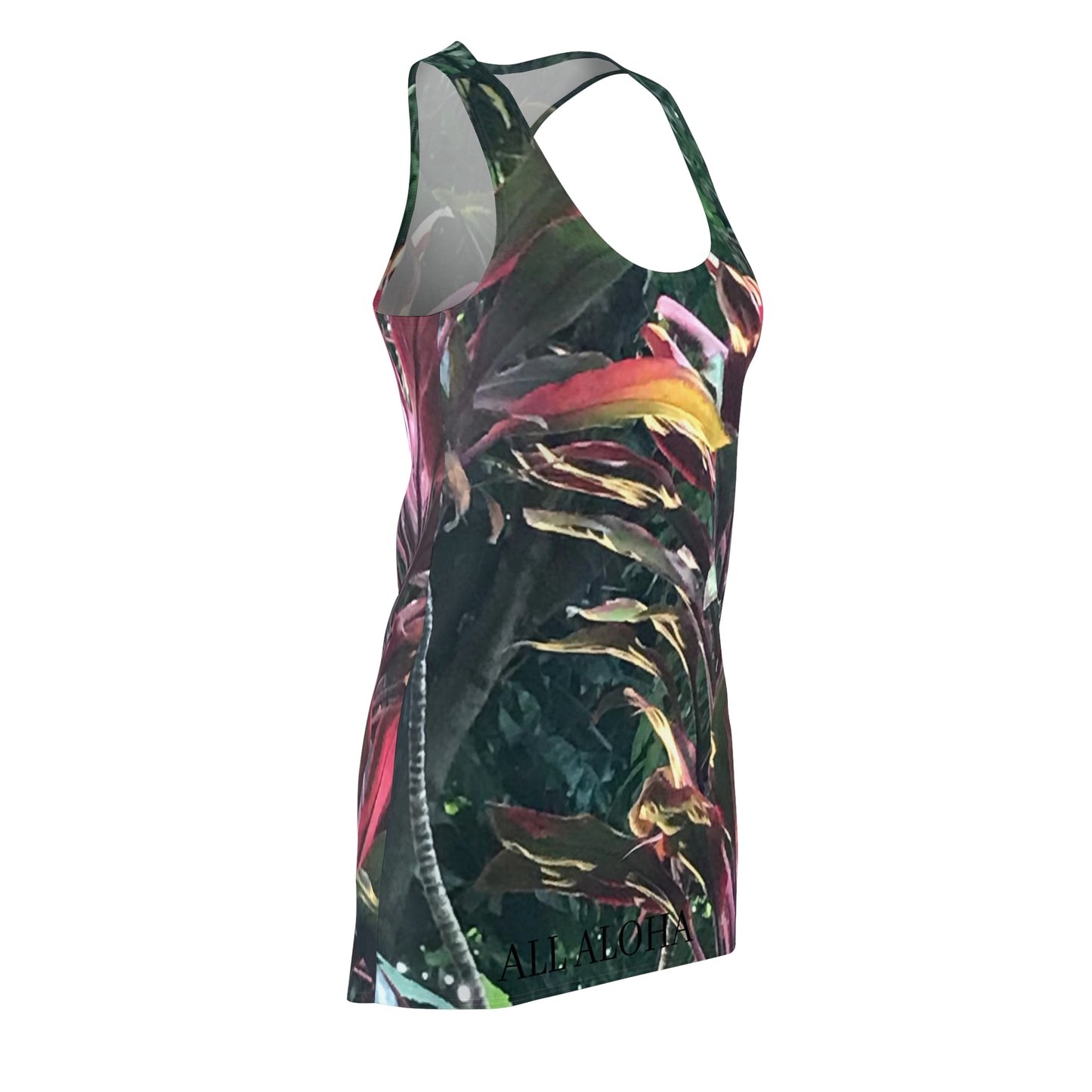 Women's Cut & Sew Racerback Dress (AOP)