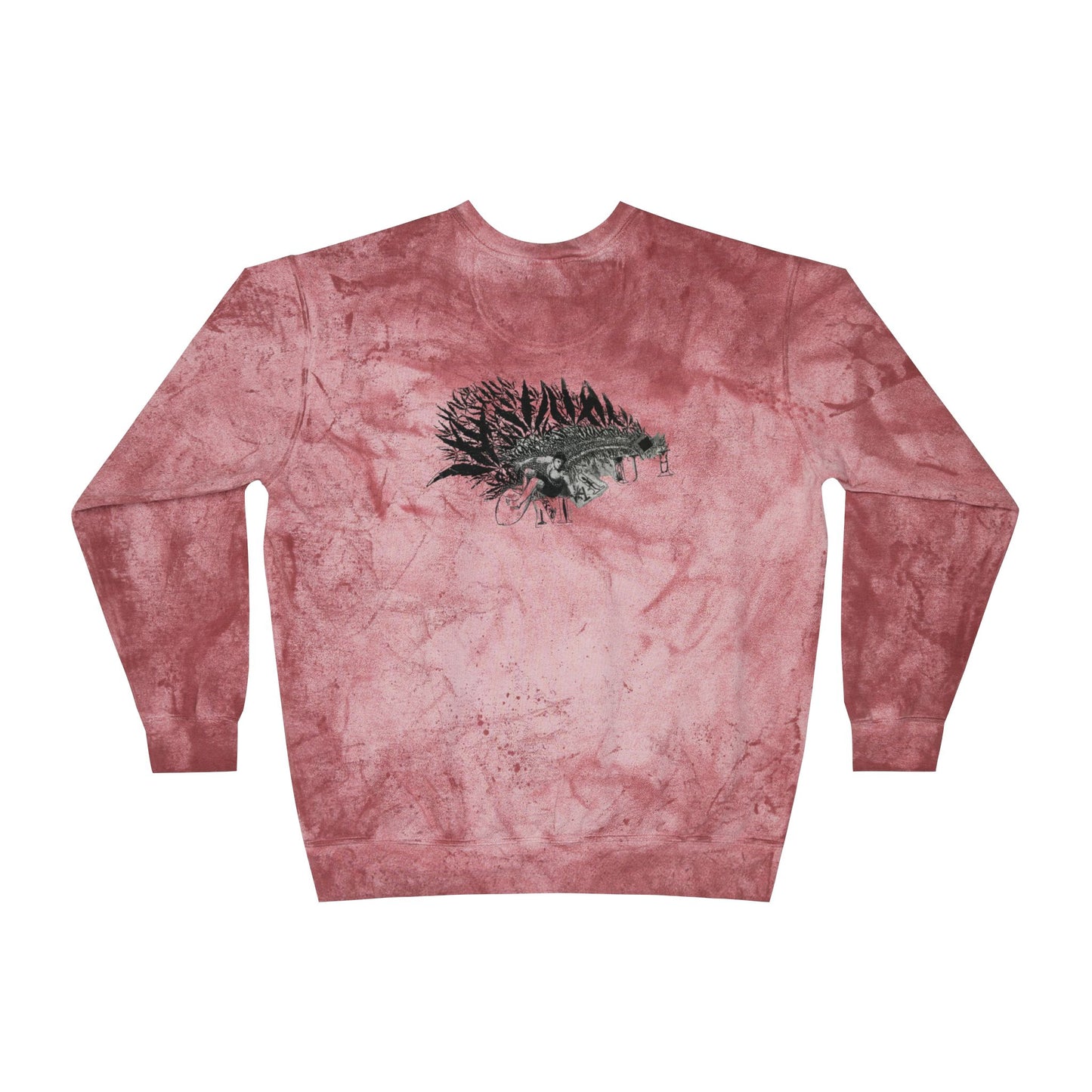 Unisex Color Blast Crewneck Sweatshirt